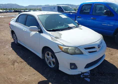 2013 Toyota Corolla S из США, поврежденный, VIN 5YFBU4EE8DP218577